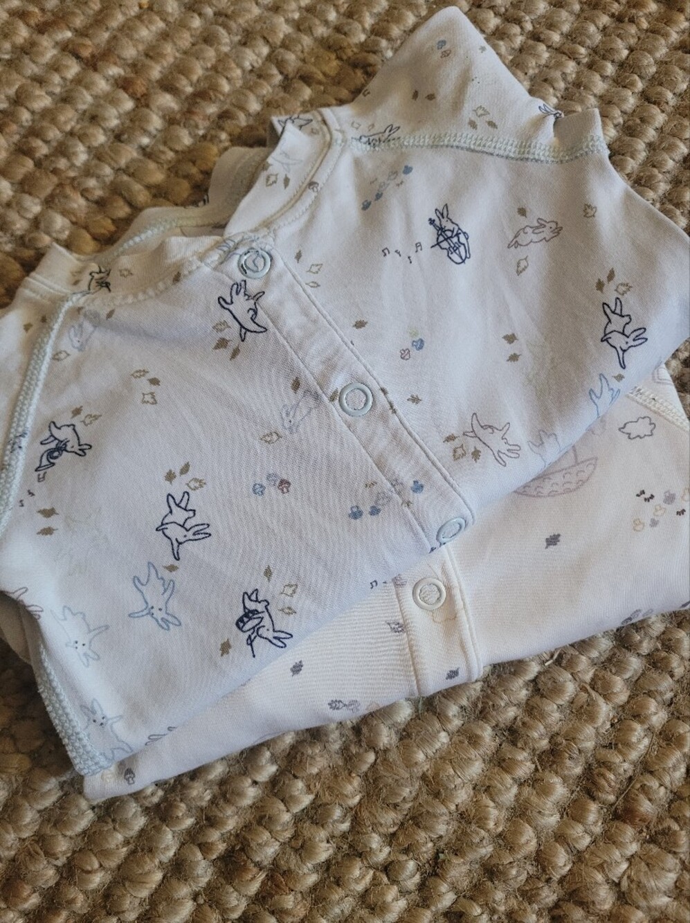 Set Of Hanna Andersson %100 Pima Cotton Footies